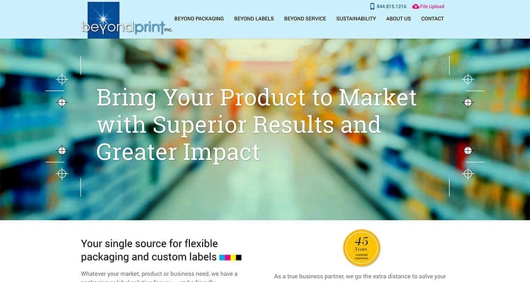 Beyond Print in Omaha, USA switches to Your Web Department