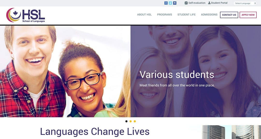 Our latest website: Hanson School of Languages