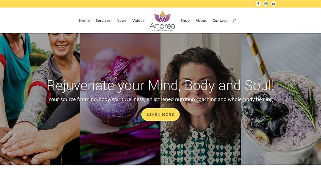 New client: Andrea Wellness