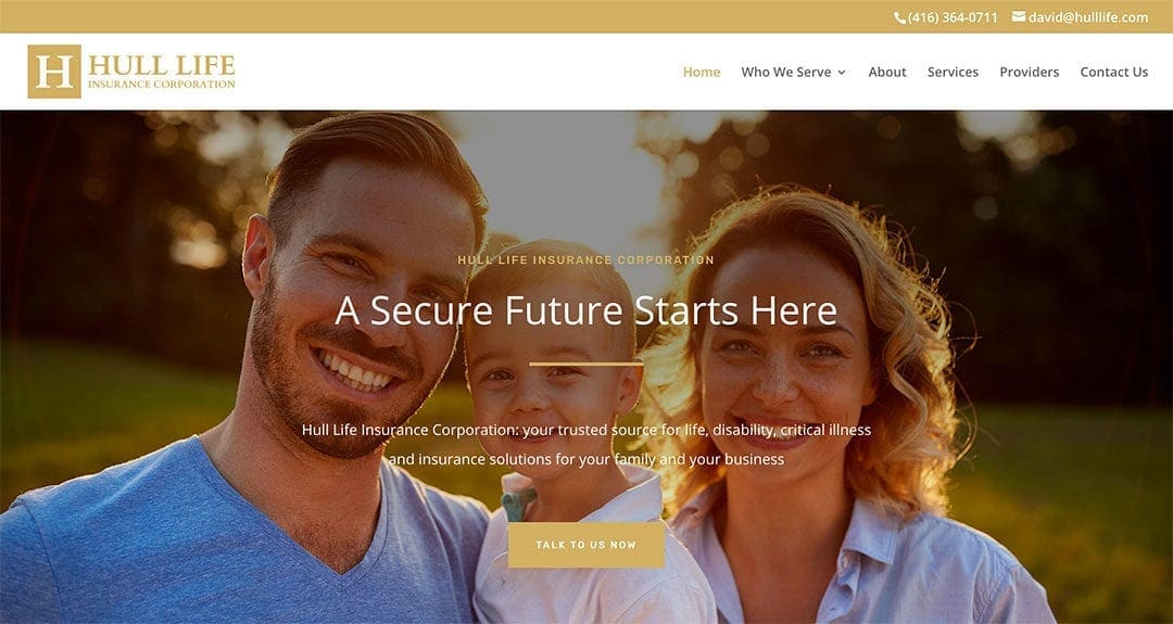 Our latest website: Hull Life Insurance Corporation