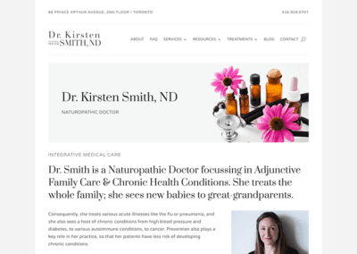 Dr Kirsten Smith, ND