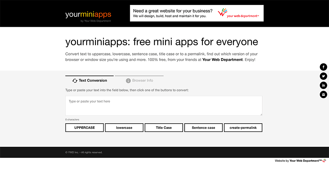 yourminiapps: free mini apps for everyone