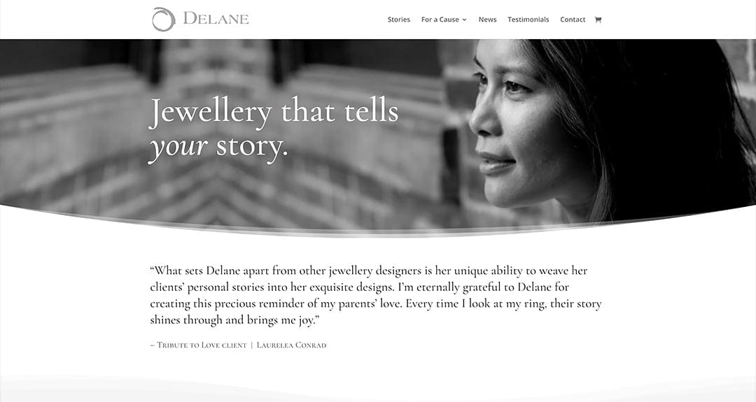New e-commerce website: Delane.ca