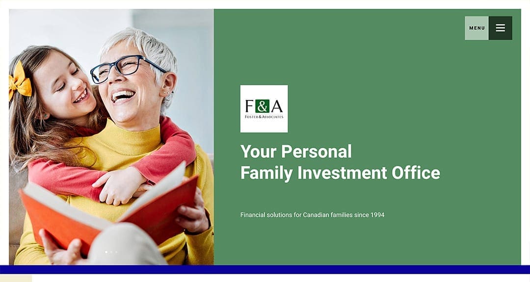 Foster & Associates Financial Services launches a website by Your Web Department