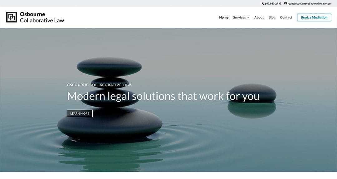 New client: Osbourne Collaborative Law