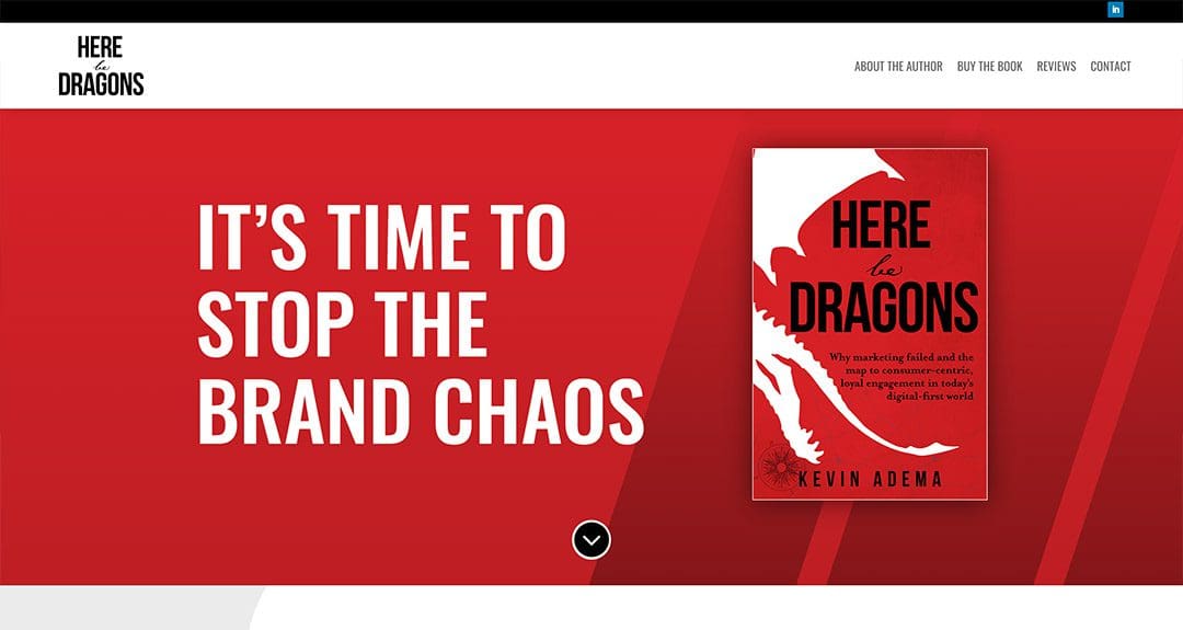 New book website: Here Be Dragons