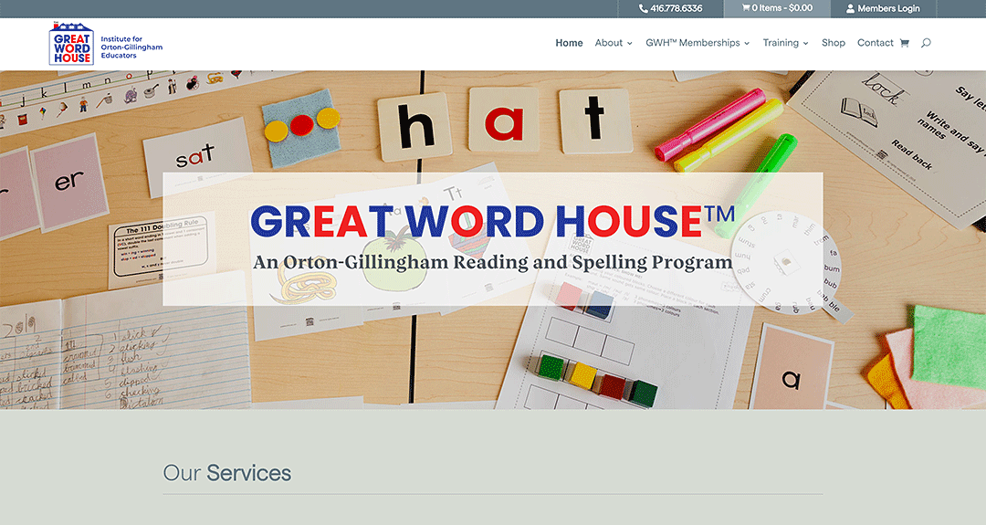 New website: Great Word House™